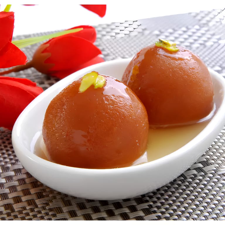 Indulge in our gulab jamun